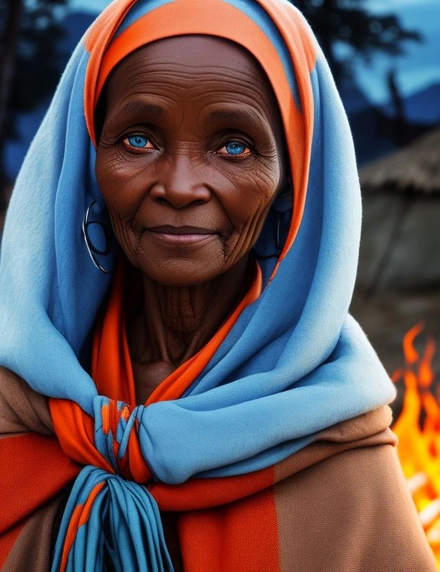 Asha, a character in Under the Purple Sun
